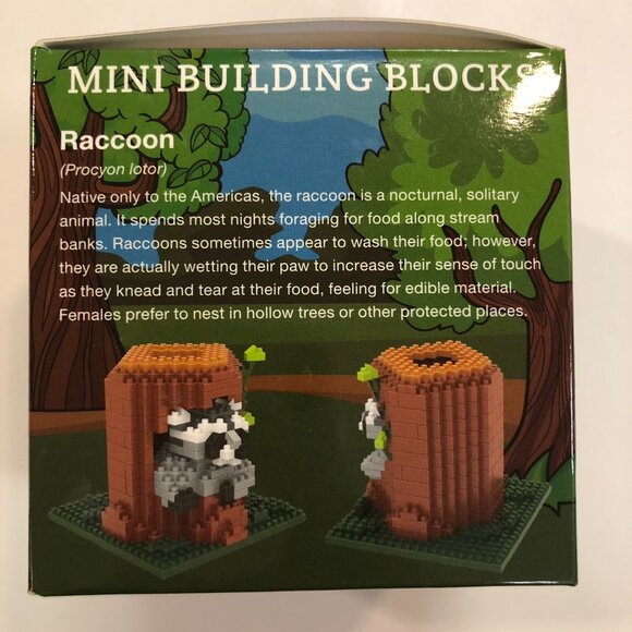 Mini Building Blocks Raccoon Impact Photographics Built and Completed - Picture 10 of 16